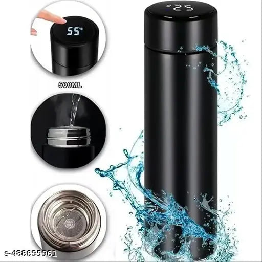 Digital Termos LED Temperature Display Water Bottle Cup Flask Tea Infuser Vacuum Insulated Thermos Bottle