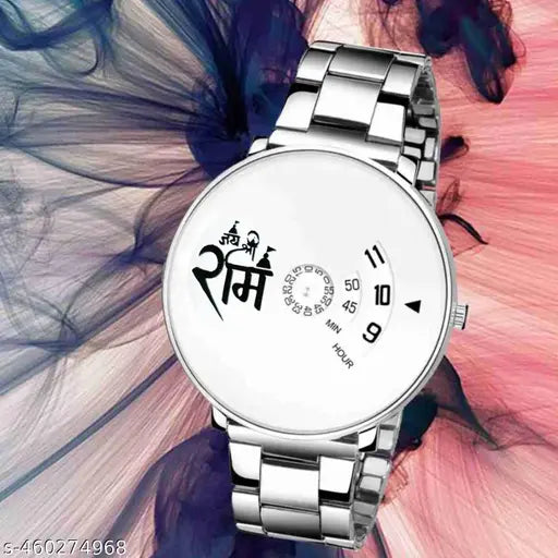 Men and boys of "Jai Shree Ram" analog watches..