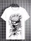 Kakashi Anime Lover Round Neck T Shirt for Kids Boys and Girls