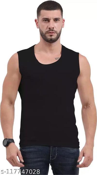 Modern Men's Premium Cotton Gym Vest (S M L XL XXL)(4 Colors Available)