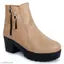 Stylish casual partywear women ankle length heeled boots