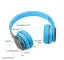 MB TRADE*** Wireless Bluetooth p47 sport classic gaming DJ headphone { BLUE }