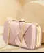 Latest & Atrractive Purce x pink color Clutch for women's.