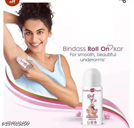 Roll On - Whitens & Brightens Skin, Prevents Odour, Aqua Fragrance Deodorant Roll-on - For Men & Women (50 ml)