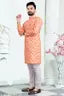 VALAKI MENS LONG FANCY NEW DESIGNS PRINTED KURTA PAJAMA SET
