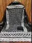 Elegance Unveiled: The Unstitched Net Suit with Exquisite 3 and 5 mm Sequin Work Women's PAKISTANI SUIT FOR WOMENS TOP DUPPATA EMBROIDED Unstiched Double Sequence Embroidered Work Plus Double Salwar Suit & Dress Materials Black Colours