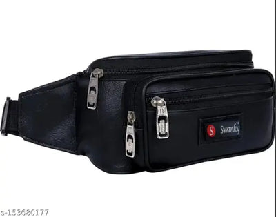 Latest Men Women Leather Waist Pack Kamar Pouch Travel Bag For Money | Belt| Cards | Mobile | Documents|Kit Books Bills Dairy Cross Side Bags |Stylish Small Luggage