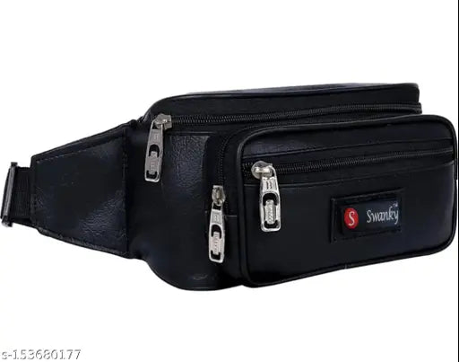 Latest Men Women Leather Waist Pack Kamar Pouch Travel Bag For Money | Belt| Cards | Mobile | Documents|Kit Books Bills Dairy Cross Side Bags |Stylish Small Luggage
