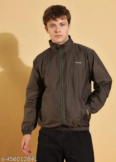 Dollar Men's Light Weight Breathable Windcheater Jacket with UV Protection and 2 Side Pockets