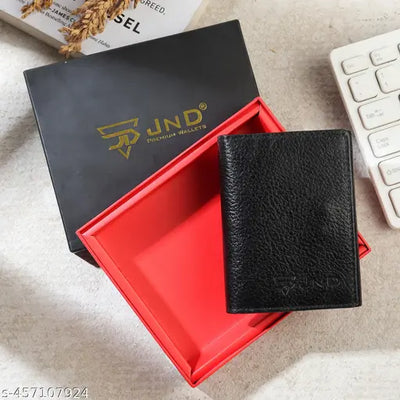 Genuine Leather Wallet for Men - RFID Protected Leather Purse for Men, Purse for Men, Bi-Fold Wallet - 3 Card Slots, 2 ID Slots, Coin Pocket, Hidden Pocket
