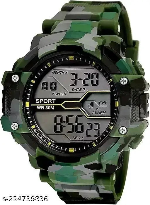 Digital New Men's Watches