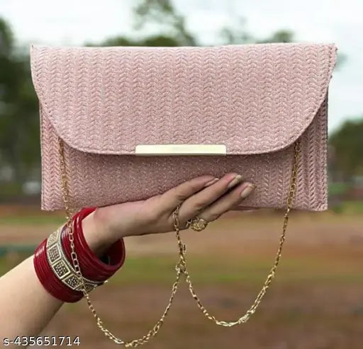 Partywear Sparkle Sling Bag/Clutch For Women & Girls.