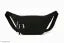 Men’s Black Casual Waist Bag – Stylo Unisex Belt Bag for Travel & Daily Use