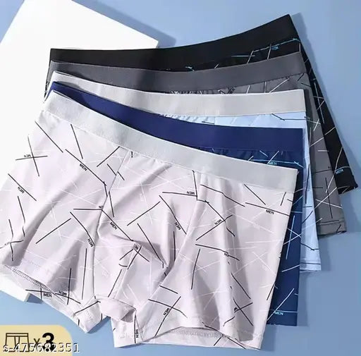 Men Underwear Men's Premium Printed MEN BRIEF (pack of 3)