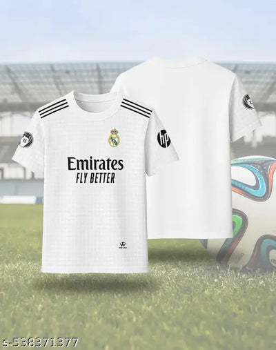 REAL MADRID |LA LIGA AND UCL | FAN JERSEY | 2025 MEN JERSEY | WHITE JERSEY | EUROPEAN FOOTBALL
