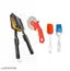 Best Combo of Bread Toast Sandwich, Burger Gas Toaster/Sandwich Maker and Red Pizza Cutter and Small Silicon Spatula Set (Pack of 3)