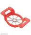 Apple Cutter Stainless Steel Blades Fruit Slicer, Alternative for Apple Cutter Machine, Stainless Steel Blade Apple Fruit Cutter and Slicer for Precision Cutting, Easy Grip Apple Slicer Red