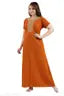 Fancy Embroidered Cotton Nighty Full Length | Night Wear| Sleep Wear For Women |Night Gown For Women Mustard