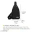 Crossbody Shoulder designer bag Backpack/Chest Sling Bag/One /One Side/Earphone -hole With Anti-theft OEM Logo Sling Bag For Travel/ Office /Business/Messenger Purpose