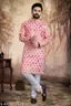 Men CROSSED Work Kurta Best Quality At Lowest Price Set