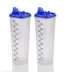 2Seven Plastic Microsafe Oil Dispenser-Pack of 2 (1000 ml, Blue)