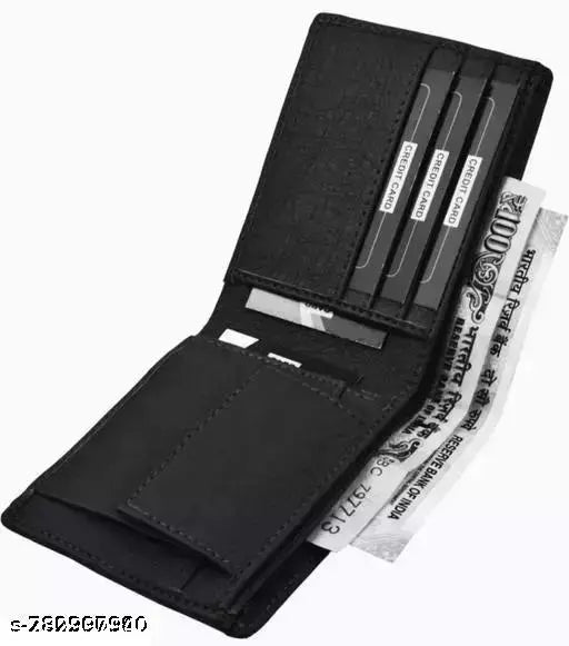 Men's PU Leather Wallet / Purse - Stylish & Smooth Branded Wallet With Card Holder for Men