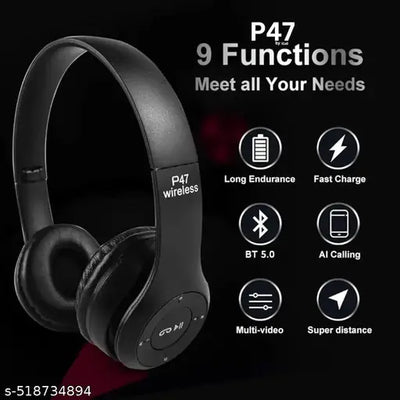 P47 Bluetooth Headphones