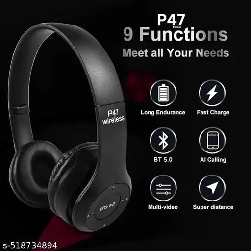 P47 Bluetooth Headphones