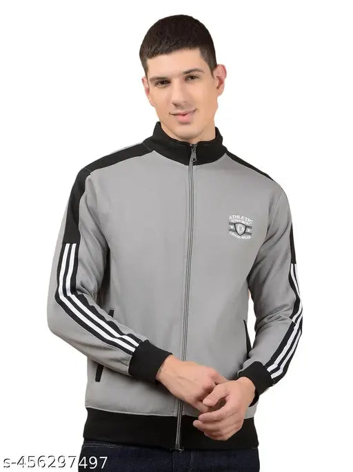 Dollar Men's Cotton Rich Fleece Jacket with Full Zipper & Pockets