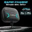 Hoppup Xo1 Black Gaming Earbuds with 50H Playtime