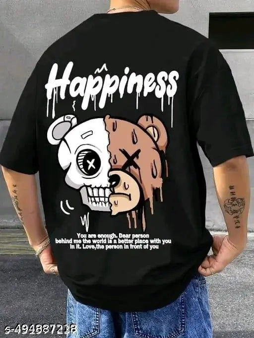 Sky Magic Men Cotton Blend Boxy Tshirts