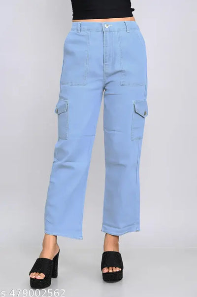 women 6 pocket jeans lite