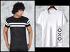 Classic Black & White Striped Men's T-Shirt