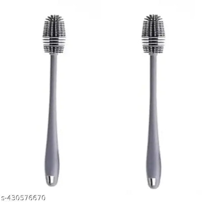 Silicone Bottle Cleaner Brush for Washing Water Bottle (Pack of 2)