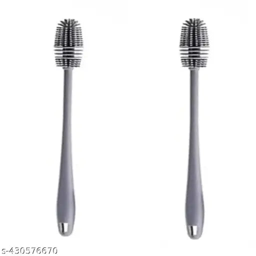 Silicone Bottle Cleaner Brush for Washing Water Bottle (Pack of 2)