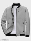 Gimco Light Grey Unisex Bomber Jacket