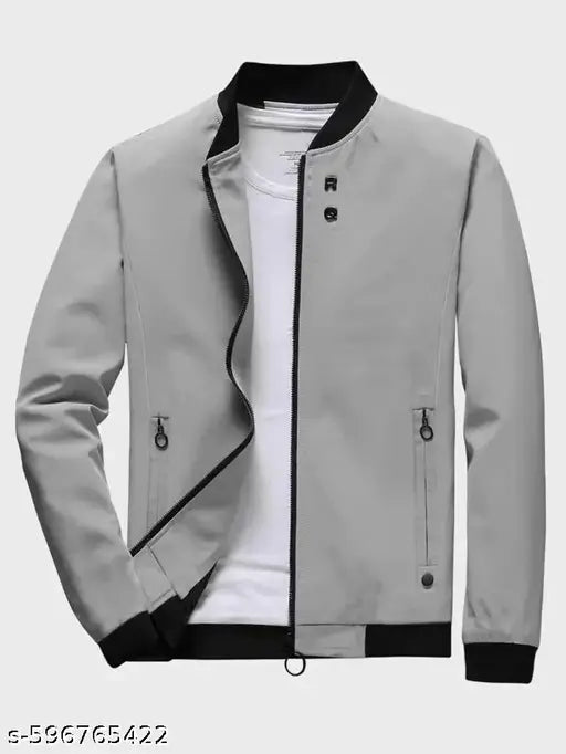 Gimco Light Grey Unisex Bomber Jacket