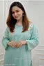 Embroidery kurta with pent