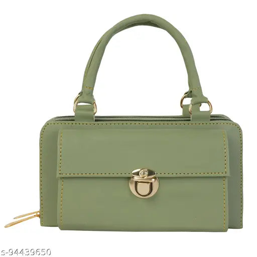 DECENT WOMEN HANDBAG(GREEN)