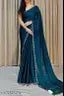 Designer HOT FIX work worked saree , CHIFON saree