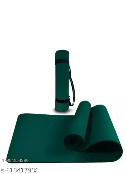 Non-Slip Eco Friendly 4 mm Comfort EVA Yoga and Exercise Mat (ARMY GREEN)