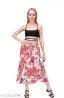 Women printed skirt long