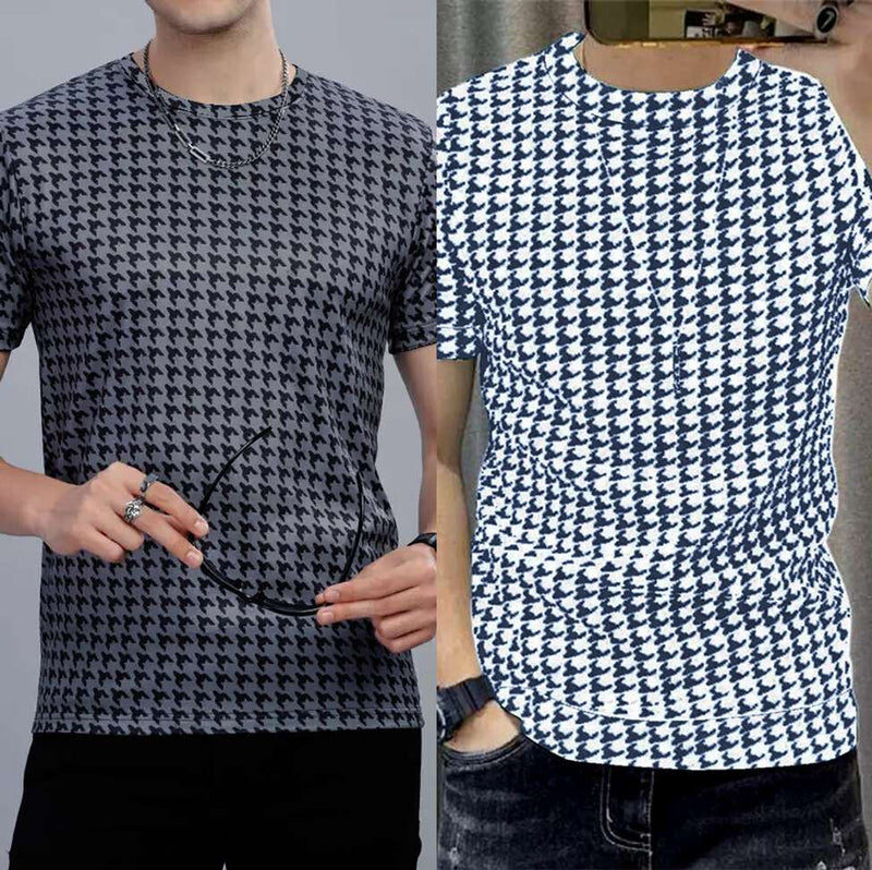 Contemporary Printed Men's Multicolor T-Shirt