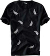 Dynamic Graphic Print Men's Multicolor T-Shirt