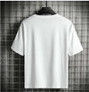 Classic Black & White Striped Men's T-Shirt