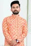 VALAKI MENS LONG FANCY NEW DESIGNS PRINTED KURTA PAJAMA SET