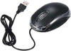 VYAR Mini USB Wired Optical Mice/Mouse for PC Laptop Desktop Computer Wired Optical Mouse (USB 3.0, Black)