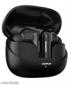 Hoppup AirDoze F51 Earbuds with 40H PlayTime, 40MS Low Latency, AI ENC & 5.4v Bluetooth (Stealth Black, True Wireless)