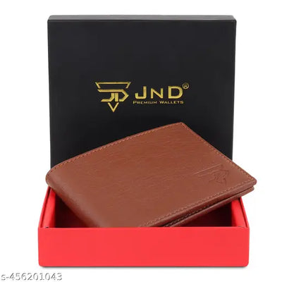 Genuine Leather Wallet for Men, RFID Protected Leather Purse for Men, Purse for Men, Bi-Fold Wallet, 4 Card Slots, Card Pocket, Hidden Pockets
