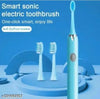 Electric Toothbrush for Adults with 3 Brush Heads | Soft Bristles | Ultrasonic Vibration Cleaning | Battery Operated Tooth Brush for Deep Cleaning